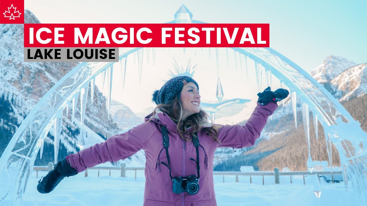 Lake Louise in the Winter: Experiencing  the Ice Magic Festival
