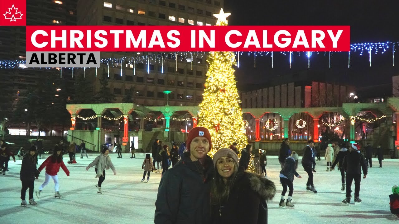 Winter in Canada: Christmas in Calgary