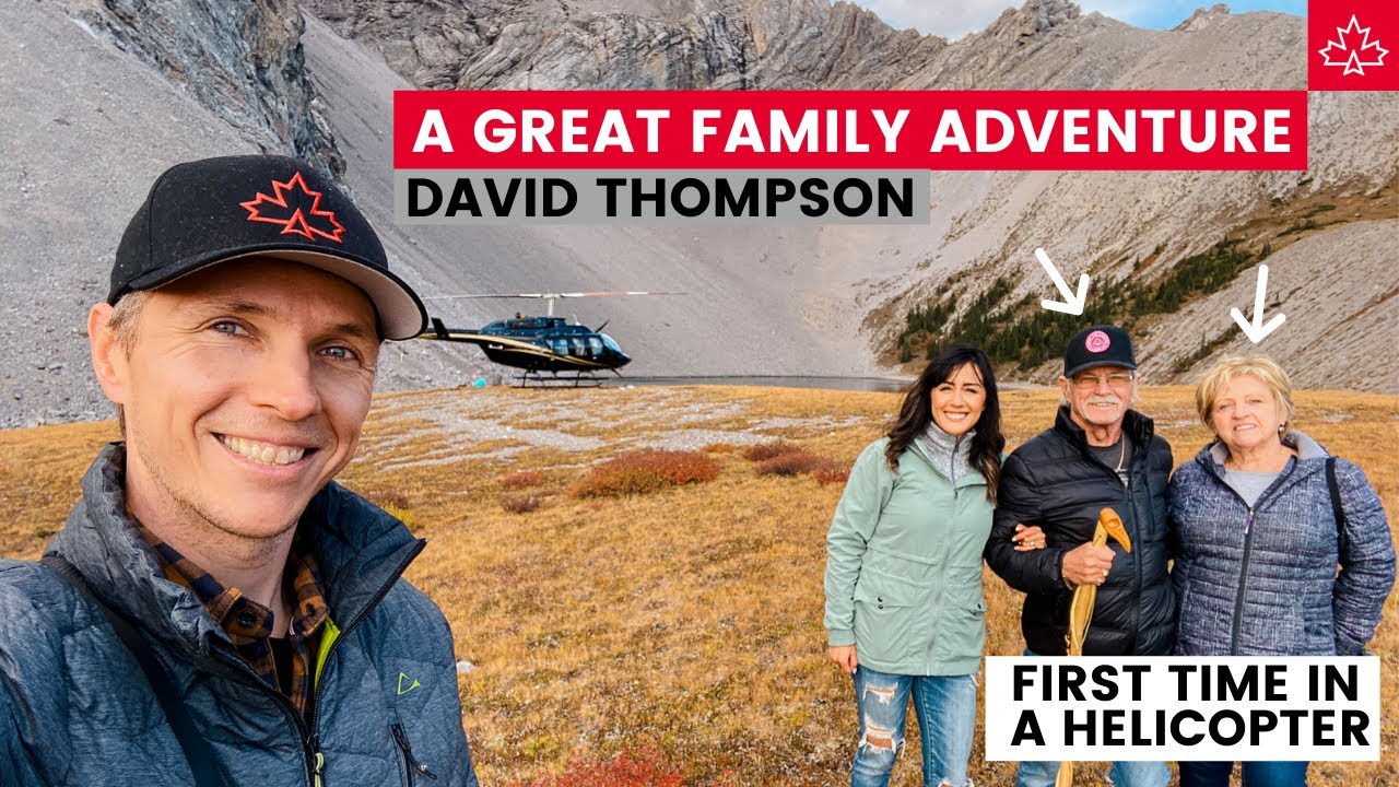 MY PARENTS FIRST HELICOPTER RIDE! - David Thompson Country