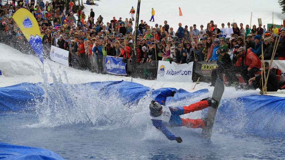 Banff Sunshine Village slush cup