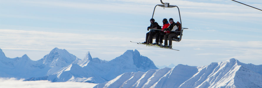 sunshine village ski resort
