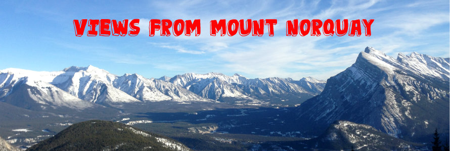 views from mount norquay