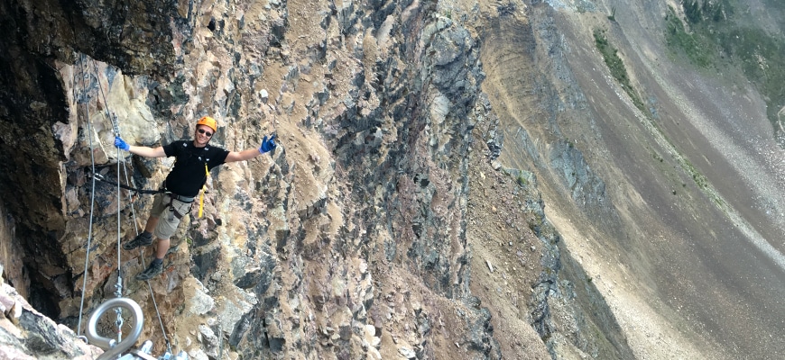 Via Ferrata Kicking Horse Resort