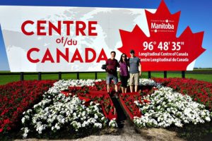 Center of Canada Landmark