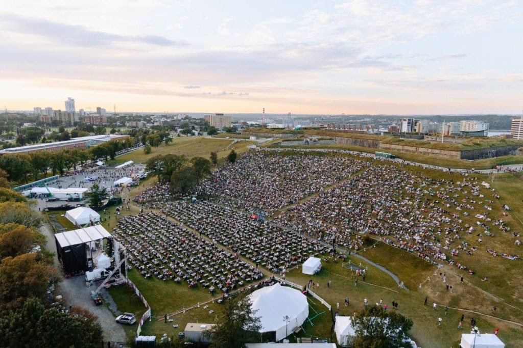 The Great Outdoor Comedy Festival is one of the best things to do in Halifax.