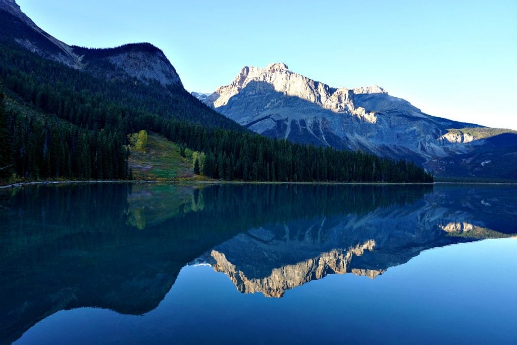 Beautiful Emerald Lake, Yoho National Park