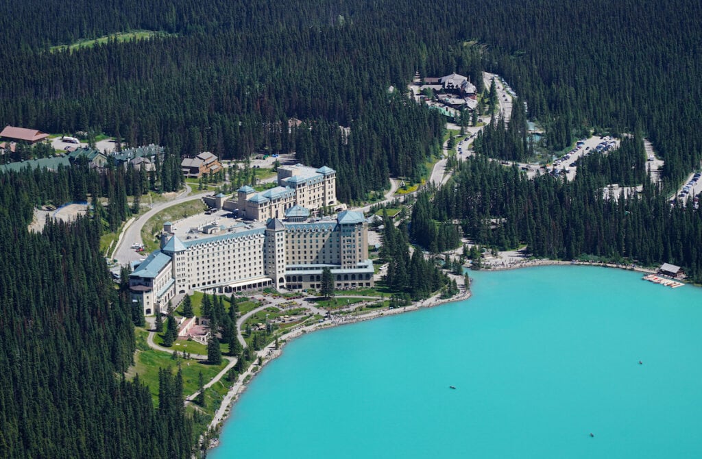 Everyone wants to see Fairmont Lake Louise.