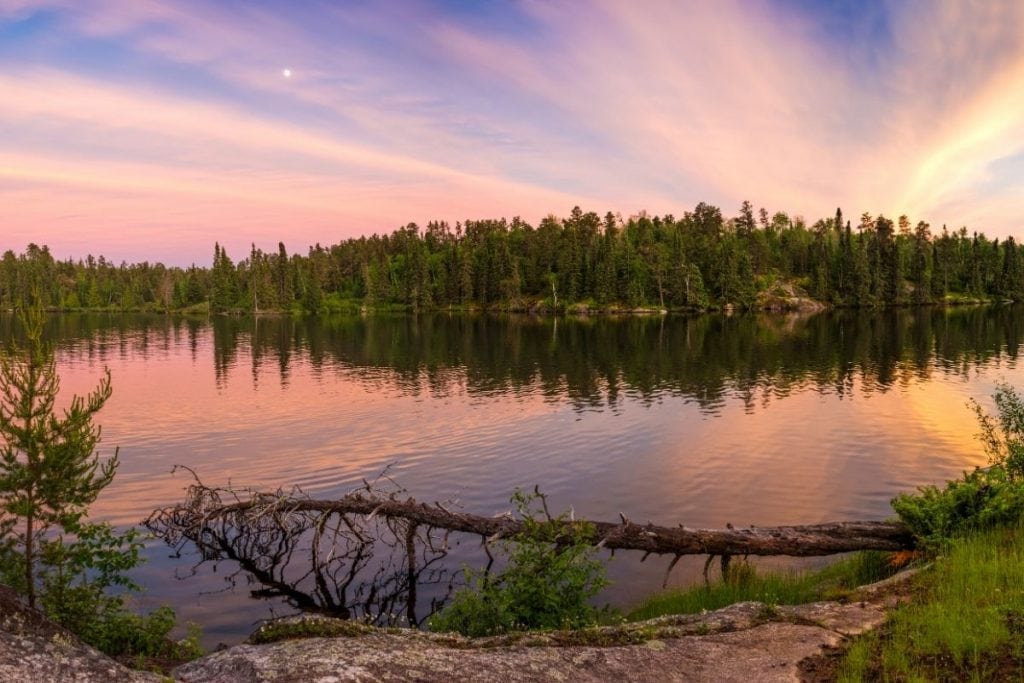 Beautiful sunsets can be found at Lake Ontario.