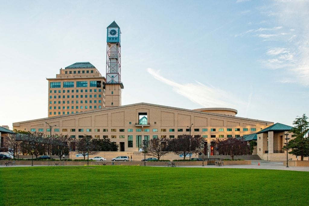 Mississauga's City Hall.