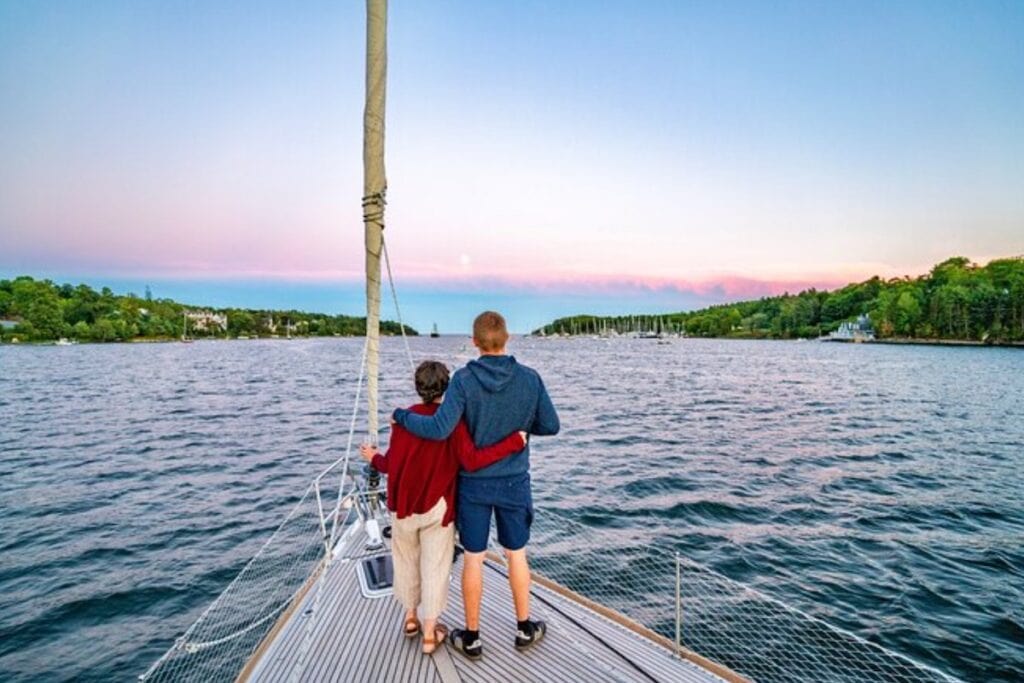 Sailing trips in Nova Scotia.