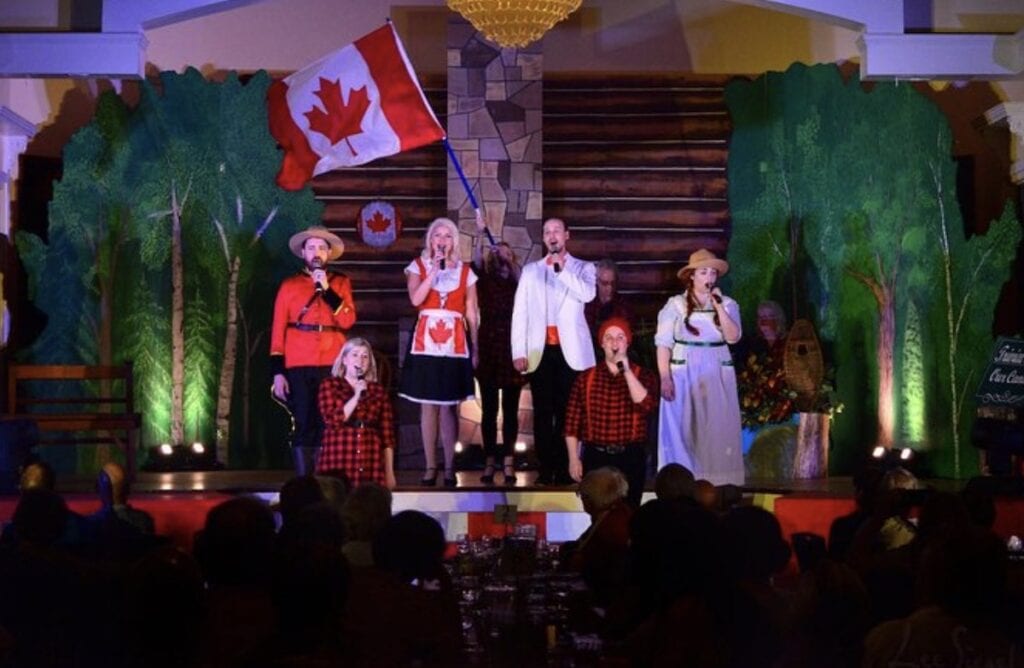 This musical teaches you about Canada's culture and history.