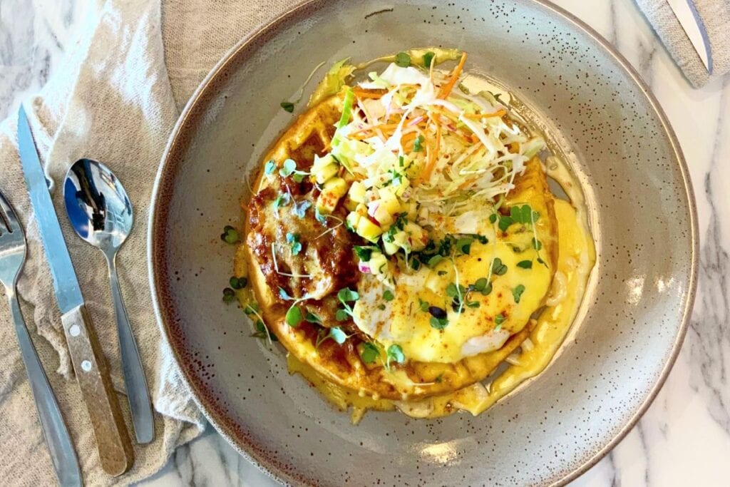 Brekkie is great for breakfast in Calgary.