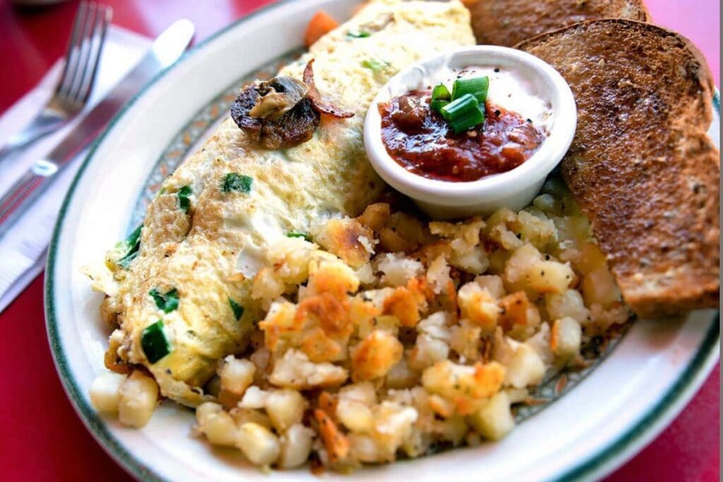 Galaxie Diner offers some of the best breakfast in Calgary with a cool retro vibe.