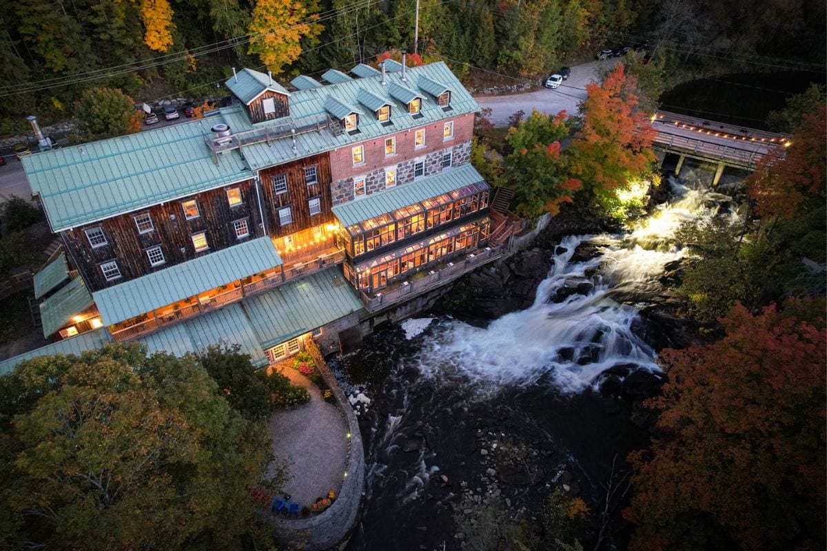 Moulin Wakefield Mill Hotel is home to the best spa in Ottawa.
