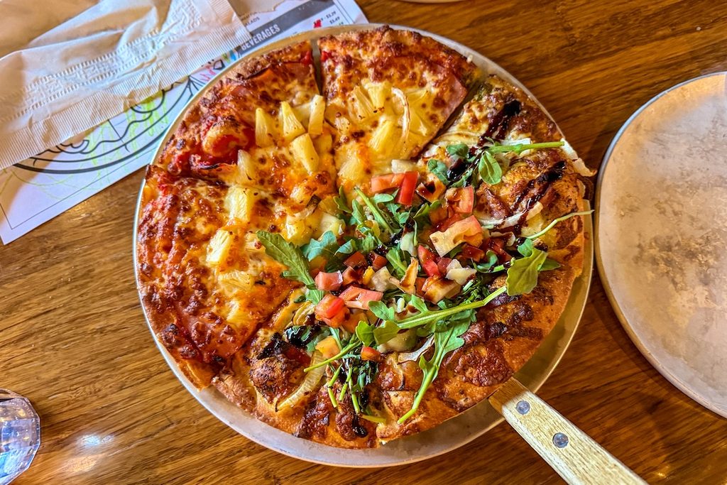 If you like pizza, don't miss Two Guys & a Pizza Place.