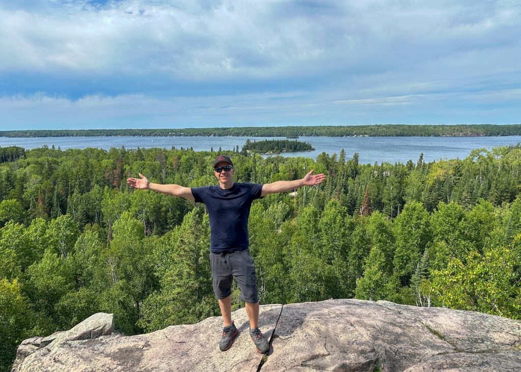 Top of the World hike, Whiteshell Provincial Park, Manitoba.