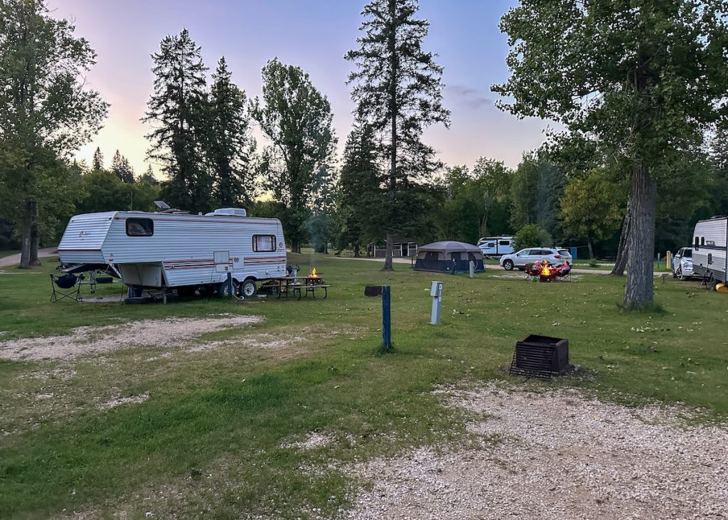 West Hawk Lake Campground, Whiteshell Provincial Park.