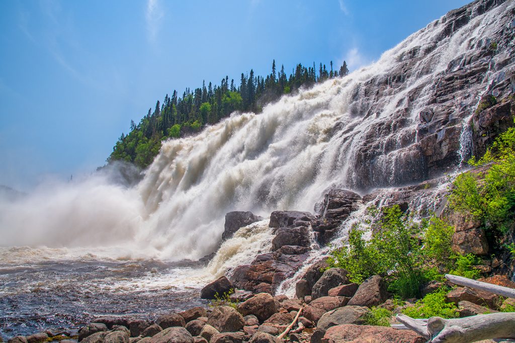 Manitou Falls. Photo from Robin & Arlene Karpen.