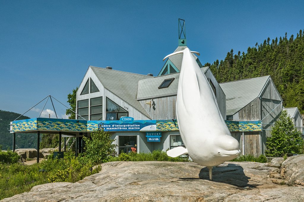 Marine Mammal Centre, Tadoussac, Quebec. 