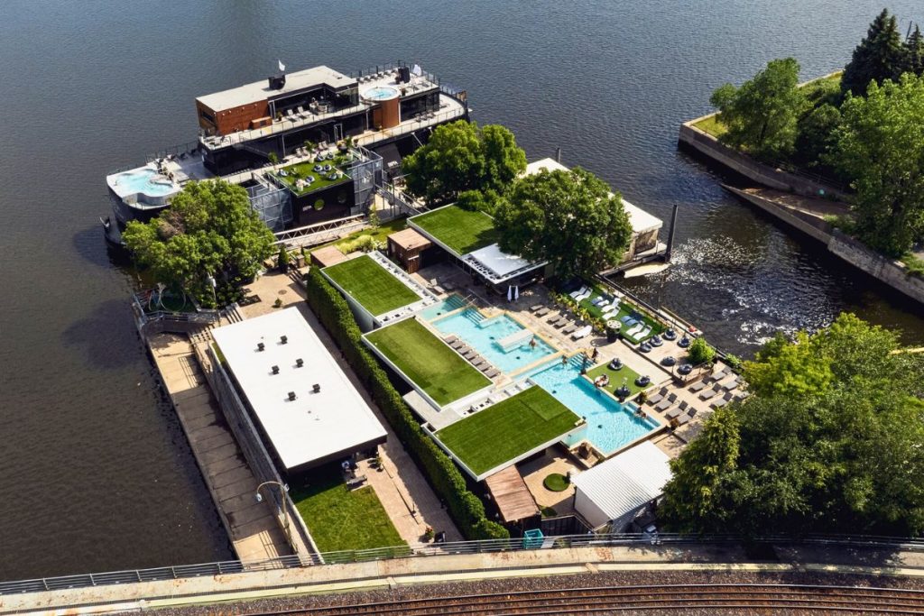 Bota Bota is one of the most unique spas in Canada.