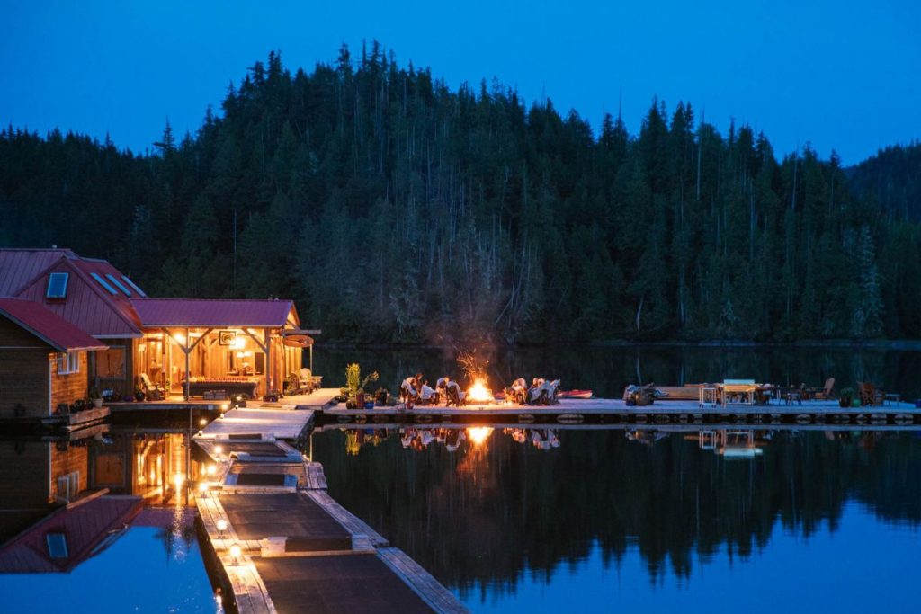 Nimmo Bay Resort is home to one of the best spas in Canada.