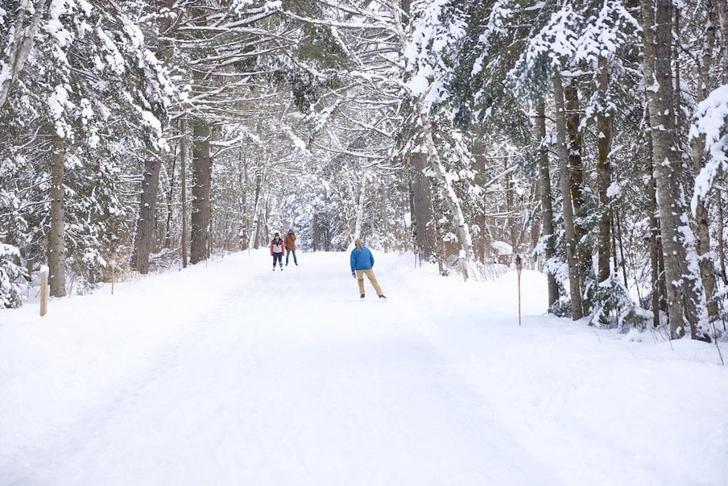 Winter in Muskoka, Ontario.