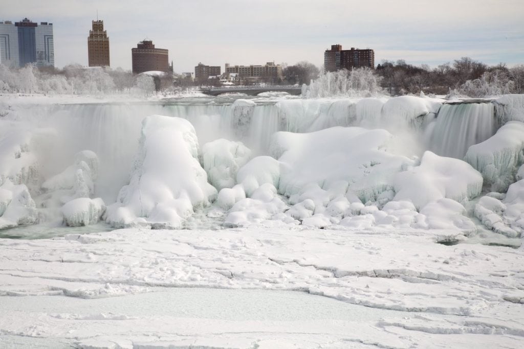 Niagara Falls is one of the top winter getaways in Ontario.