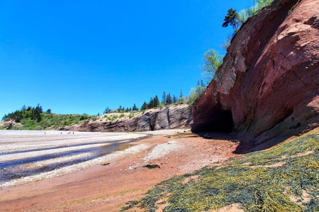 St.Martins Sea Caves, New Brunswick.