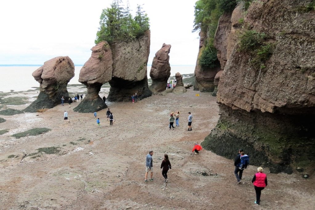Hopewell Rocks, New Brunswick.