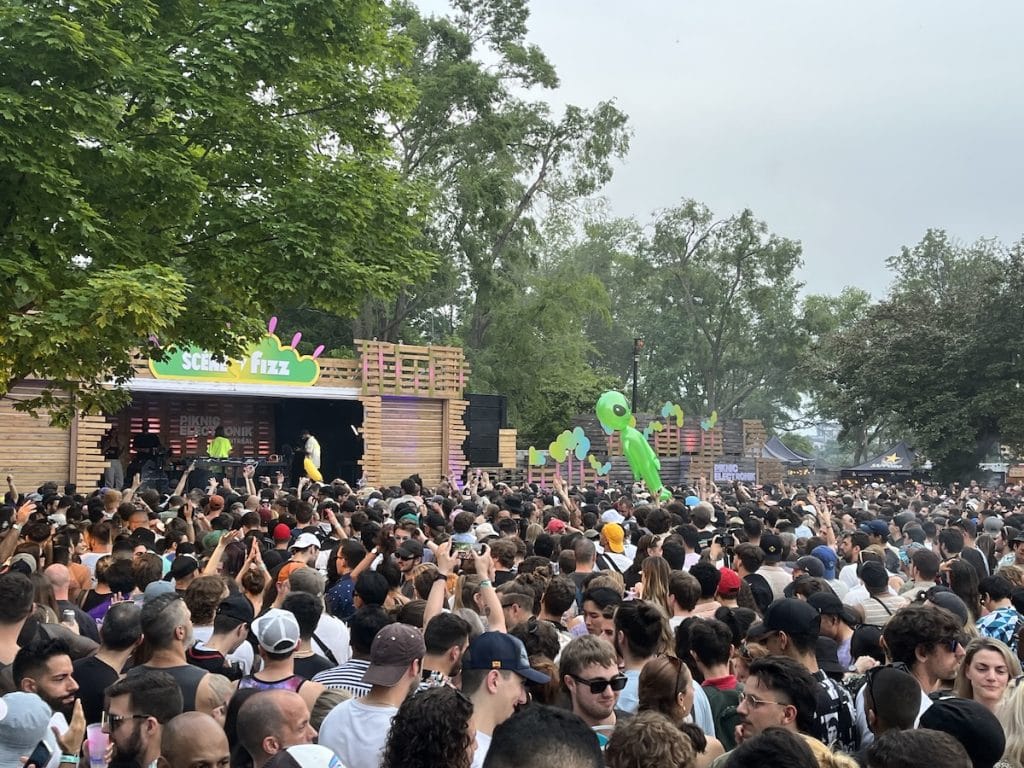 Piknic Électronik. Montreal, Quebec.