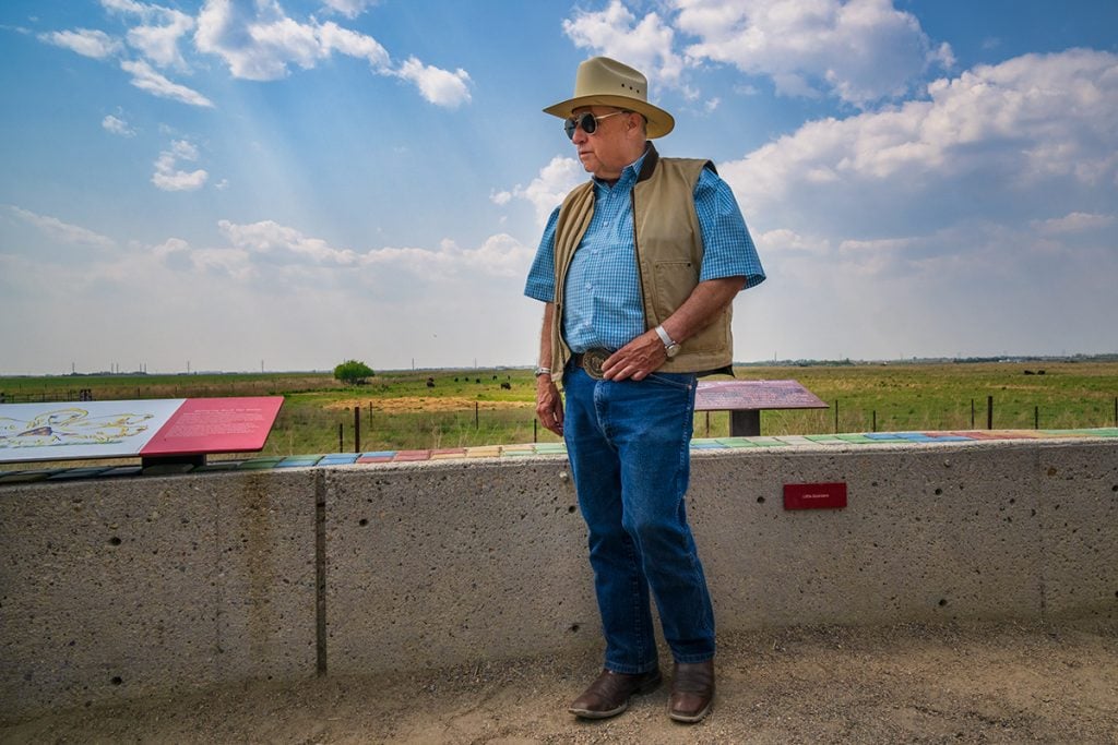 Ernie Walker, Wanuskewin, Saskatchewan.
