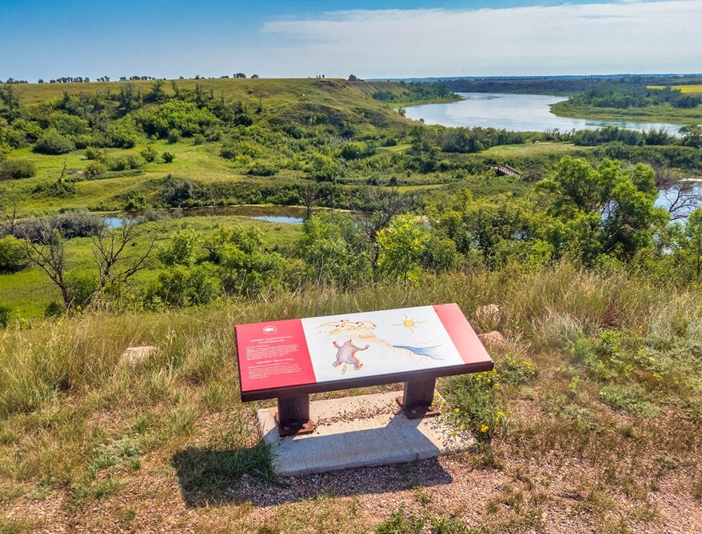 Bison Jump, Wanuskewin, Saskatchewan.