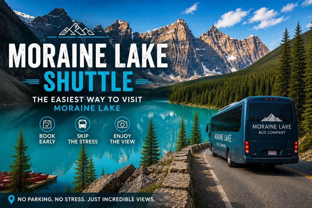 This is the best Moraine Lake Shuttle.