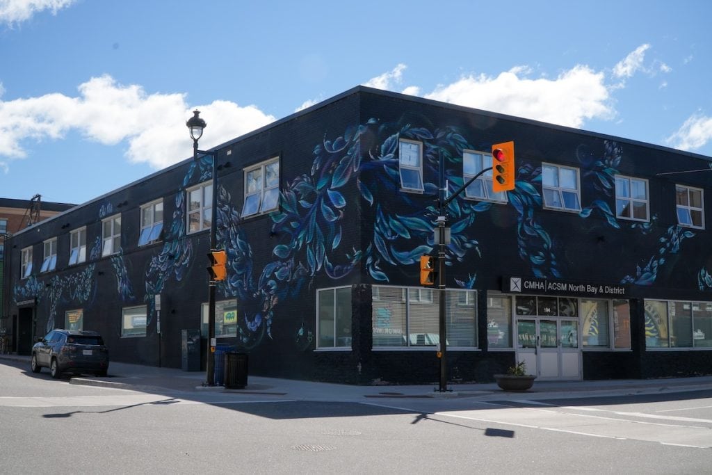 More mural art in downtown North Bay.