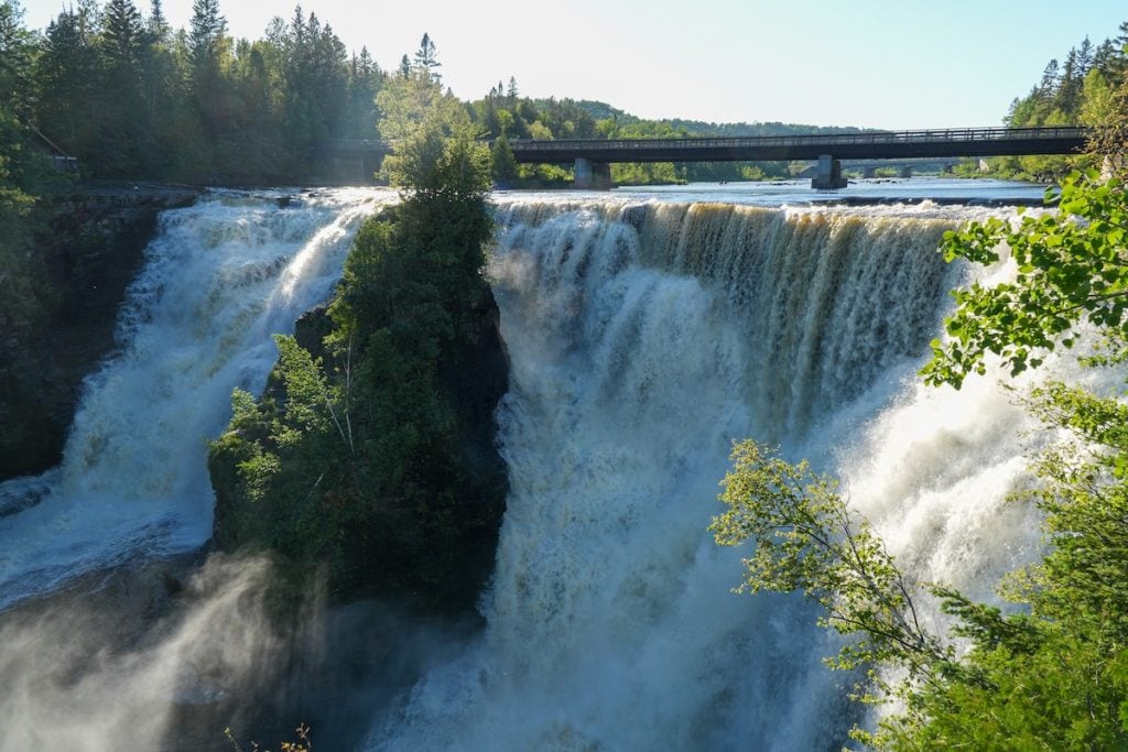 Kakabeka Falls is one of the most beautiful waterfalls in Ontario.