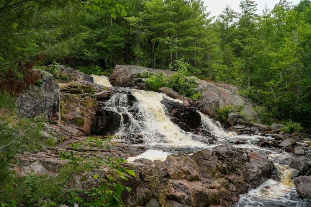 Duchesnay Falls is one of the top waterfalls near North Bay.