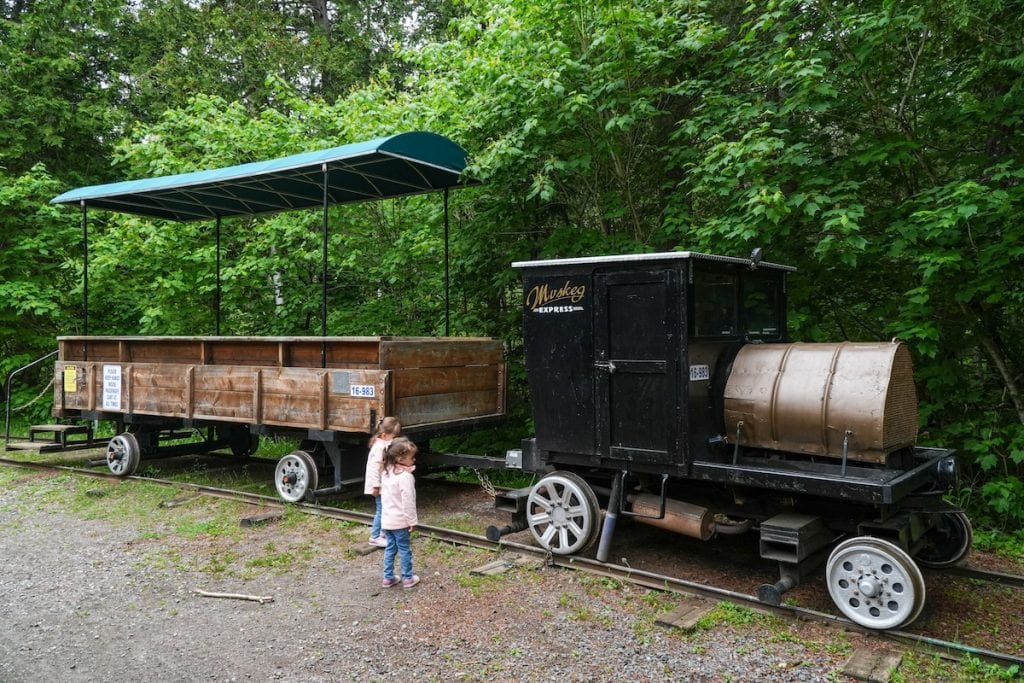 Kids will love the Muskeg Express in Centennial Park, Thunder Bay.