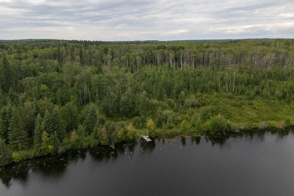 McGuffin Lake Campground, Lac La Biche, Alberta.