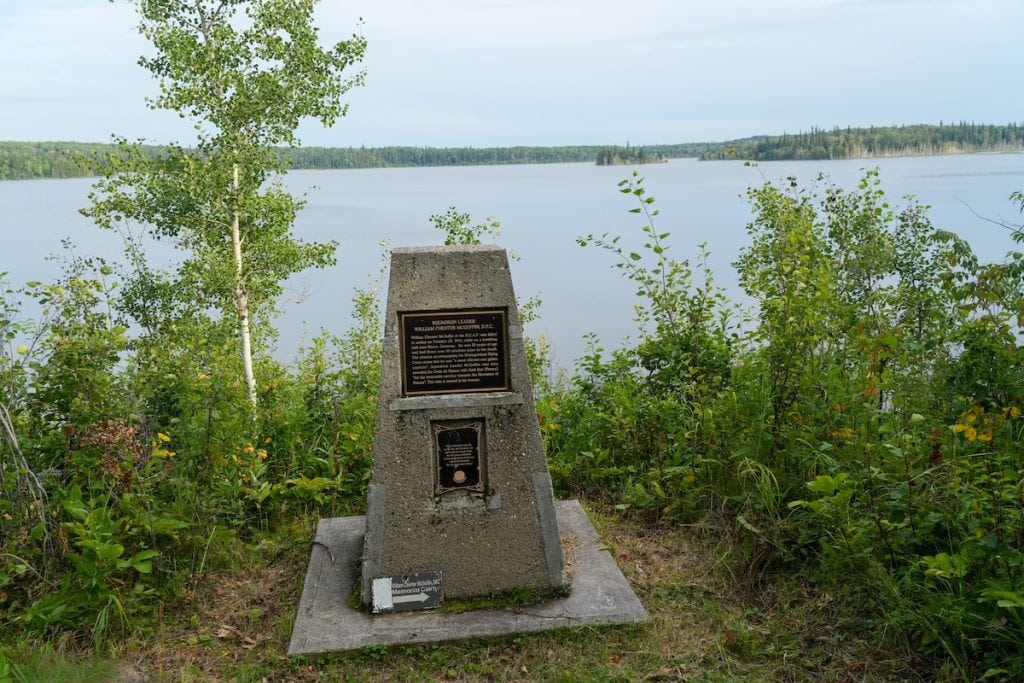 Lakeland Provincial Park World War Memorial for McGuffin.