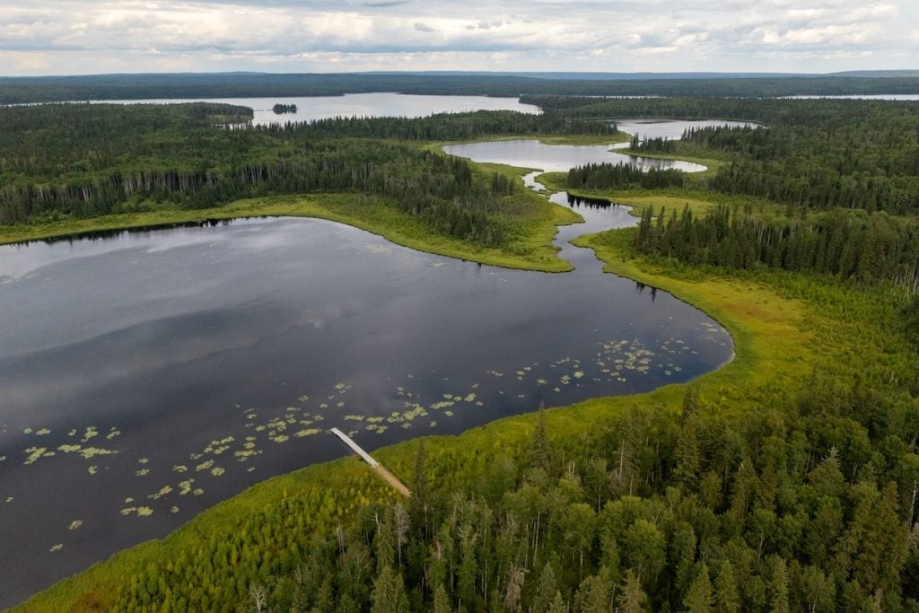 Lakeland Provincial Park Canoe Circuit.